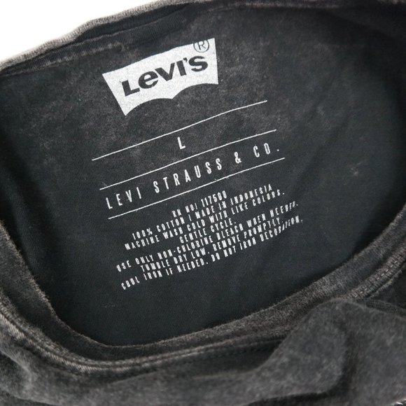 Levi's, NWOT, Men's Eagle Graphic T-shirt, Size L, Black - Picture 3 of 3